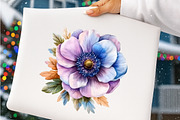 Watercolor Summer Wildflowers Png, an Illustration by SinaCreation (Thumbnail 6 of 9)