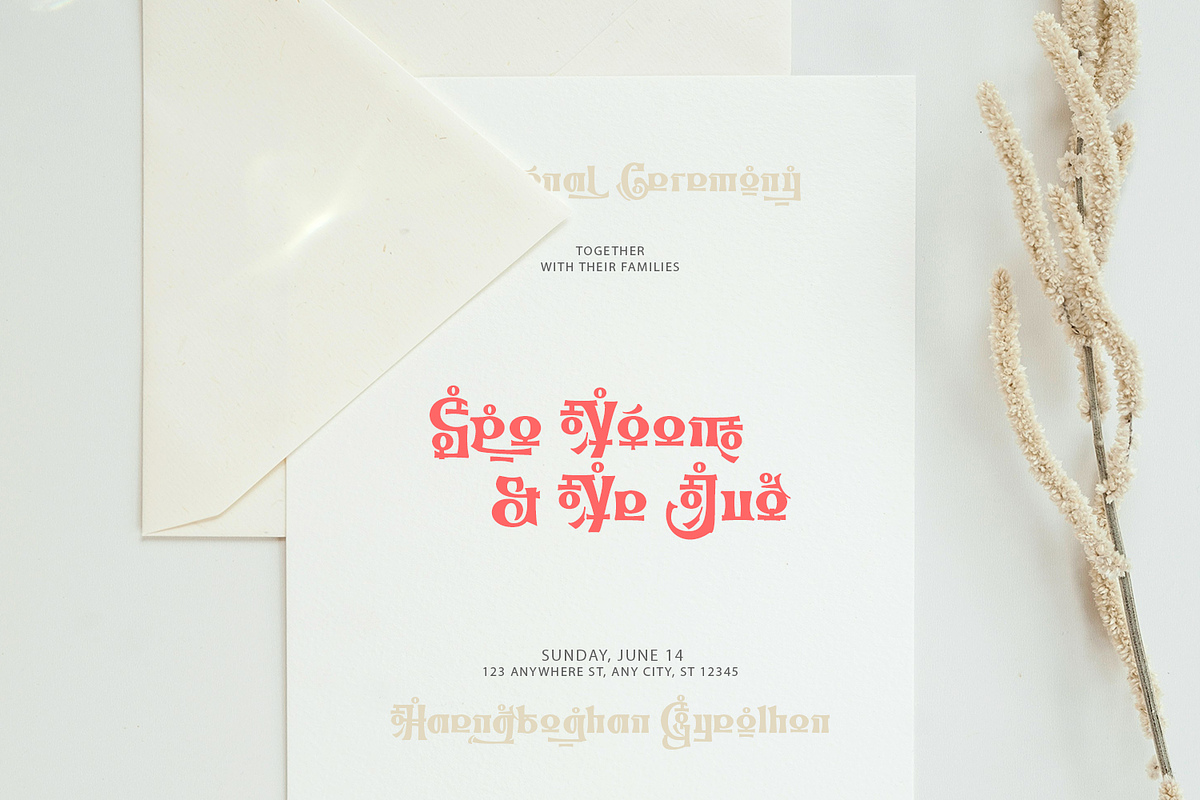 Asulvoya - Korean Font Style, a Blackletter Font by TypeClassHeroes (Photo 7 of 10)