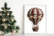 Gingerbread Christmas Clipart, an Illustration by Canvas Craft (Thumbnail 5 of 6)