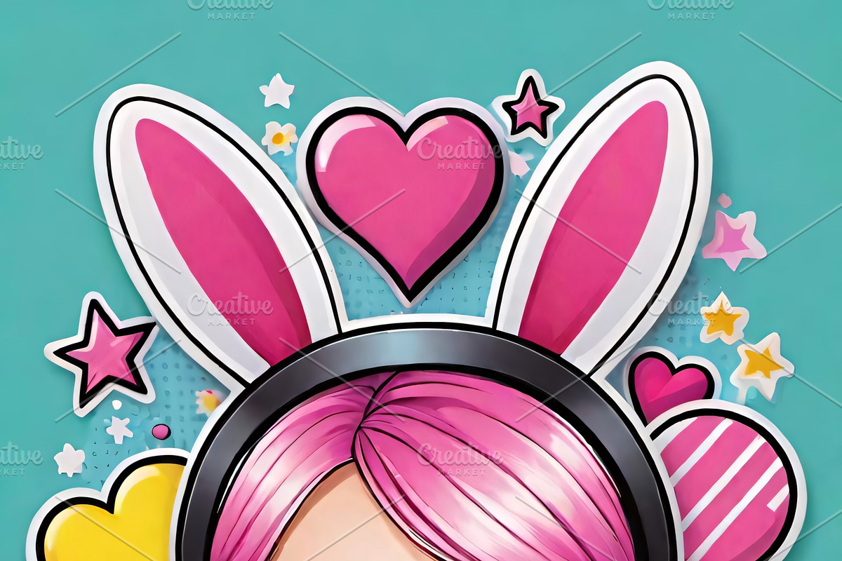 Bunny Girl Power Pack, an Illustration by ETARA by Mea Hau (Photo 10 of 11)