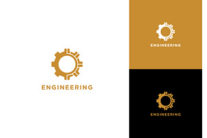 Engineering Gear Option Logo, a Branding & Logo Template by ika trisiana