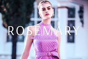 Rosemary Pro Lightroom Presets