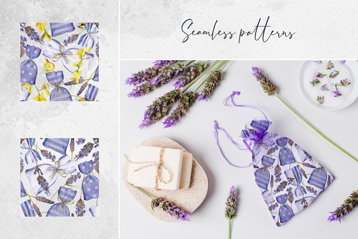 Lavender sachets, a Decorative Illustration by MsFlaffy (Photo 7 of 10)