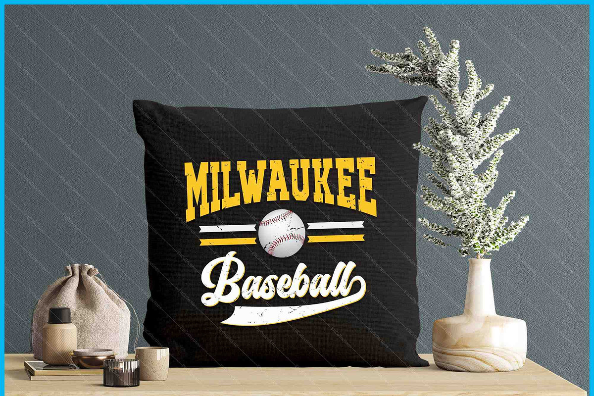 Game Day Vintage Milwaukee Baseball, a Graphic by Creativeusart (Photo 4 of 4)