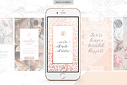 ROSE GOLD | Social Media Pack 2, a Social Media Template by Marigold Studios (Thumbnail 5 of 14)