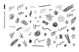 546 Hand Drawn Doodles