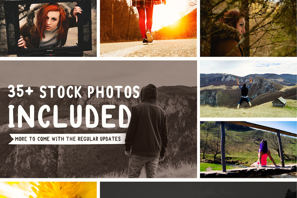 Full Travel Branding Kit, a Templates & Theme by Brandspark (Photo 7 of 13)