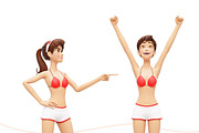 Jenny Swimsuit Character Promo Kit, a Person Illustration by Oleg Ribar (Thumbnail 23 of 27)