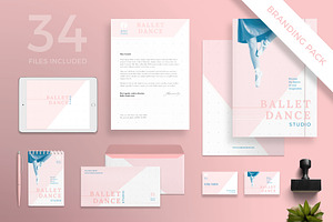 Branding Pack Ballet Dance Studio