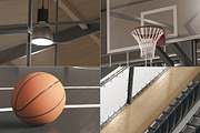 Basketball Hall Backgrounds, a Background Graphic by rebrandy (Thumbnail 6 of 8)