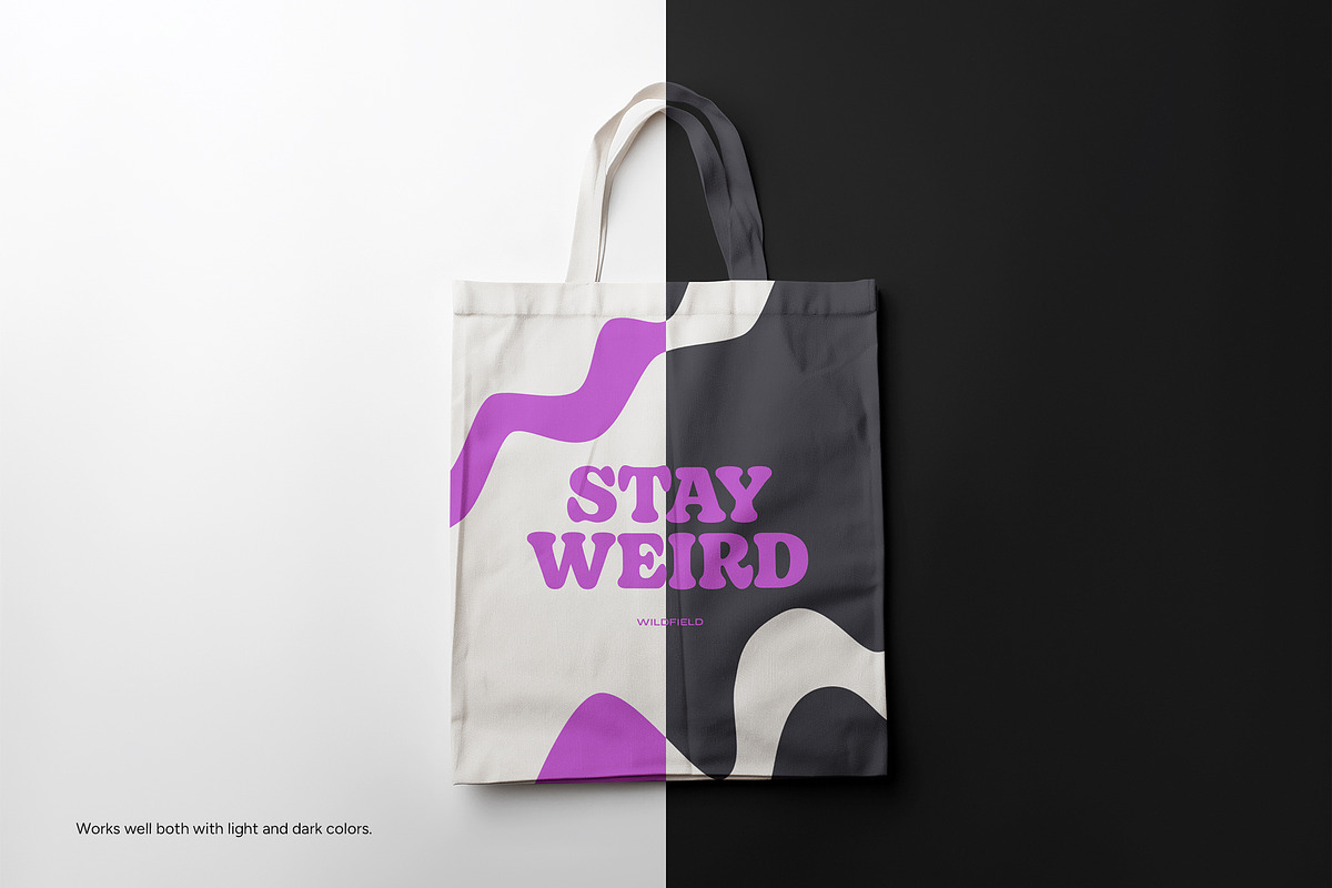 Tote Bag Mockup Bundle, a Merchandise Mockup by Wildfield Studio (Photo 5 of 6)