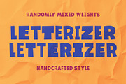 Letterizer, a Sans Serif Font by Max Glimm Type (Thumbnail 1 of 7)