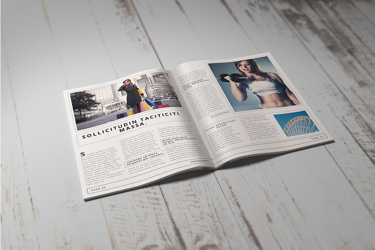 Magazine / Brochure Mockups, a Print Template by pmvch (Photo 8 of 11)