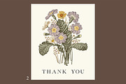 3 Wedding Cards + Seamless Pattern, a Pattern Graphic by Vintage (Thumbnail 3 of 15)