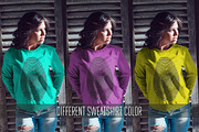 Sweatshirt Mock-Up Vol.1 2017, a Hoody Mockup by Freeman Studio (Thumbnail 3 of 16)