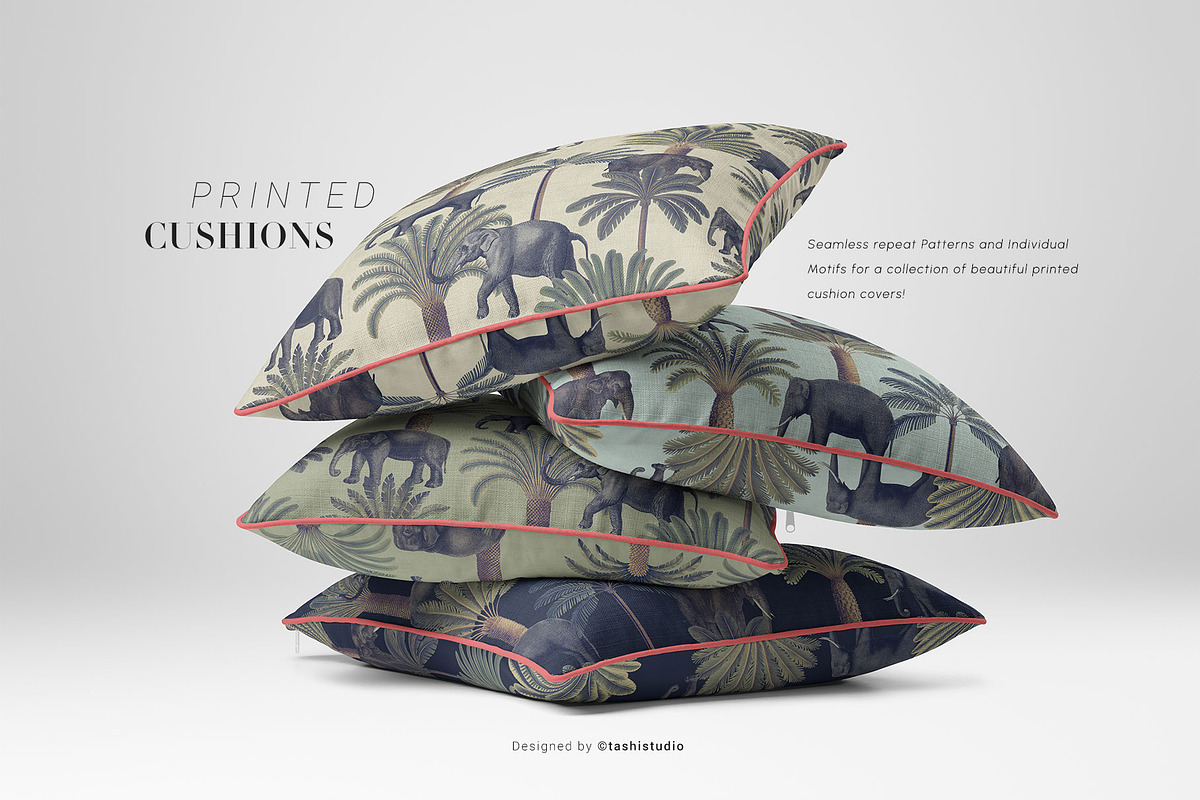 Palm Grove, Luxury tropical Prints!, a Pattern Graphic by Pink Linen (Photo 9 of 13)