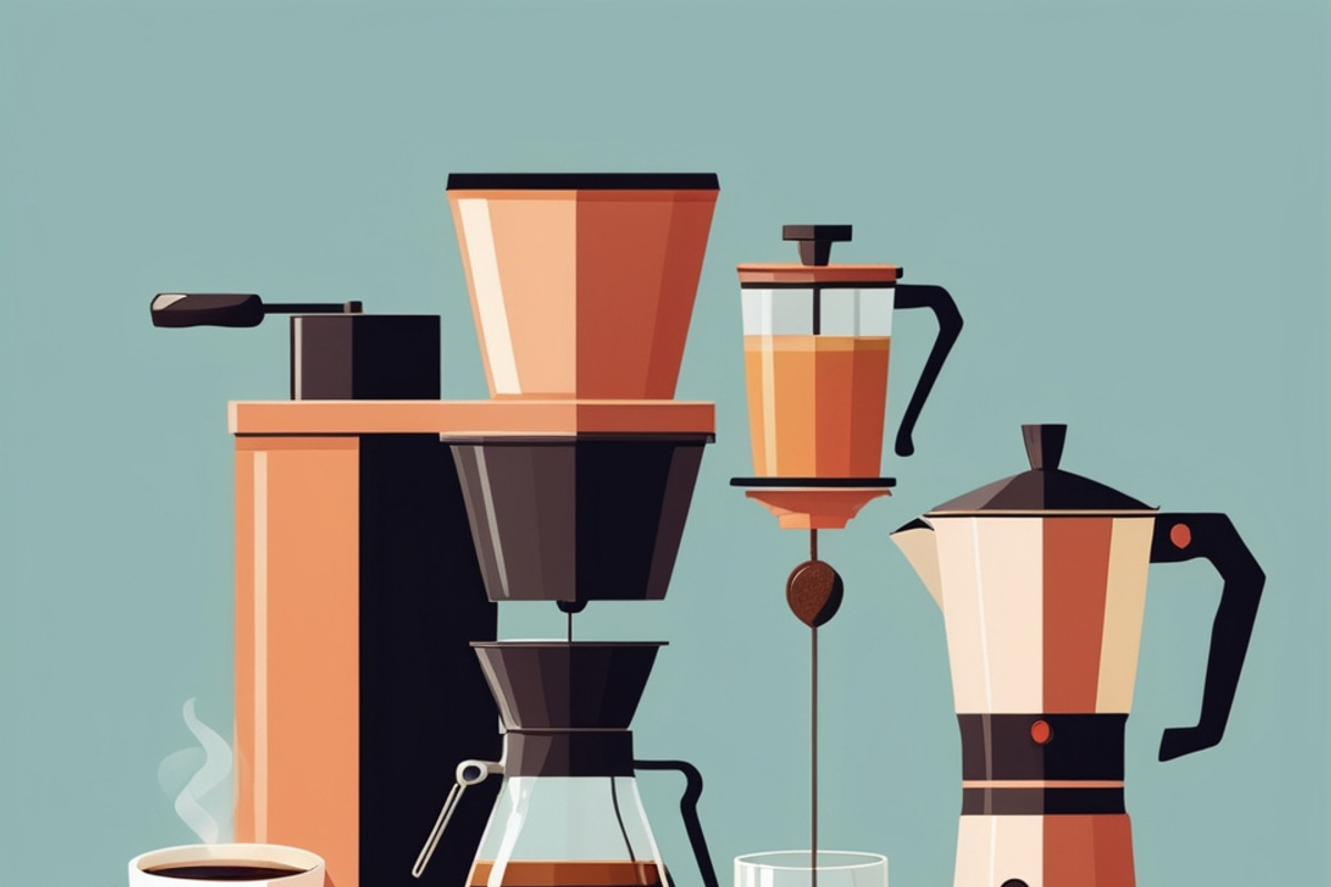 35 Vector Flat Coffee Tools Set, an Object Graphic by adenpinkstore (Photo 2 of 17)