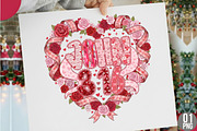 Preppy John 316 Loved Valentine Glit, an Illustration by Designking (Thumbnail 1 of 6)