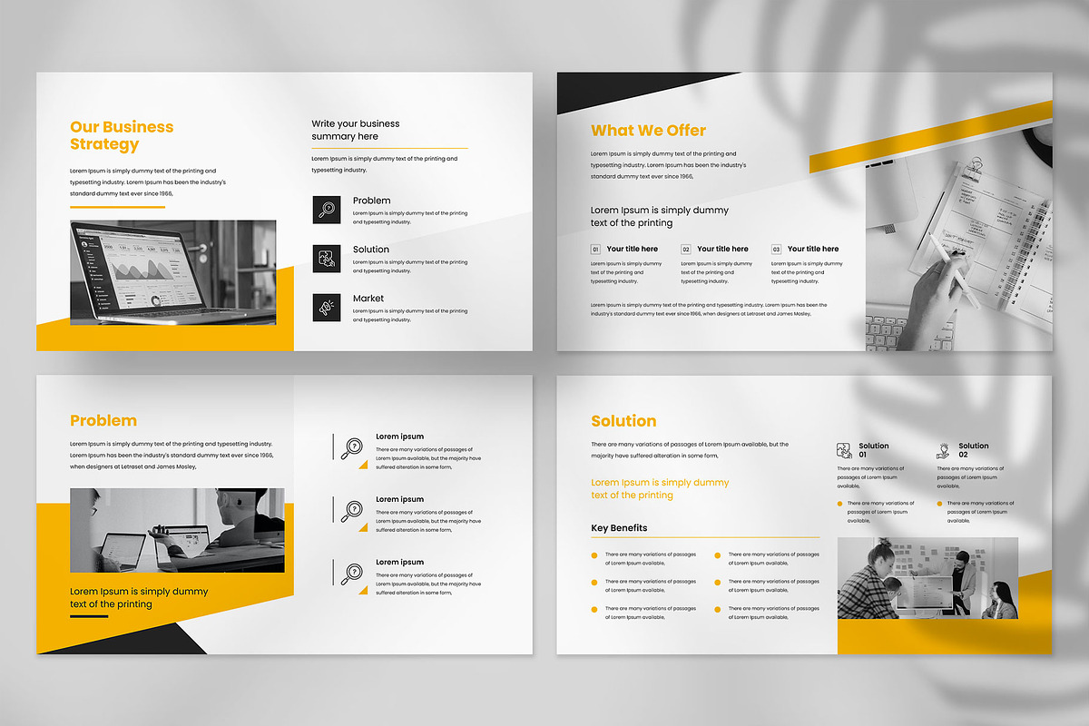 Presentation design template, a Presentation Template by Tanmoy Topu (Photo 3 of 5)