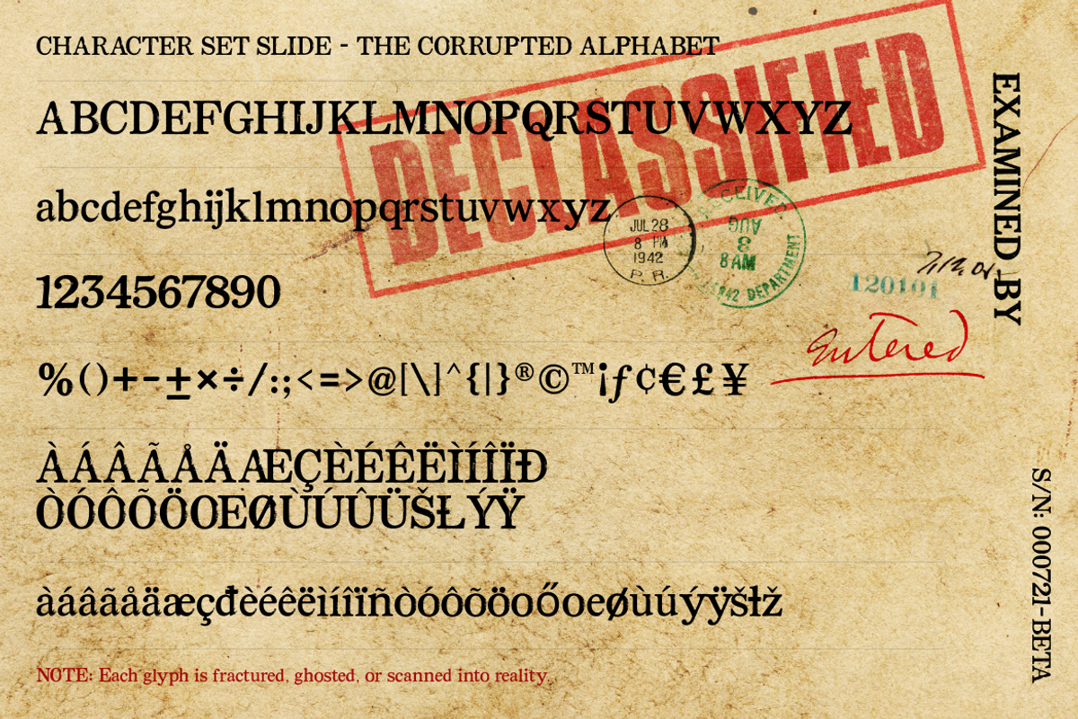 Wormhole Type – Glitch Font, a Sans Serif Font by Creacy Studio (Photo 3 of 11)