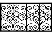 Vintage Scroll Gate Panel Bundle, a Decorative Illustration by Creativeshirt (Thumbnail 5 of 20)