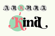 Kind Breakout-Retro Serif Typeface, a Sans Serif Font by moriztype (Thumbnail 5 of 18)