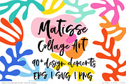 Matisse style collage art, vector, a Graphic by Illustree (Thumbnail 1 of 3)