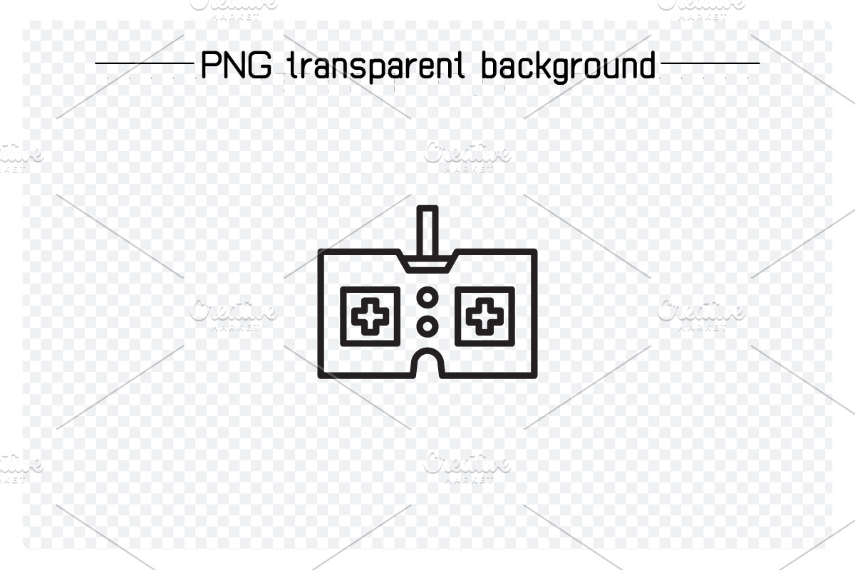 Video Gamepad Line Icons Set, an Outline Icon by Designfour (Photo 3 of 7)