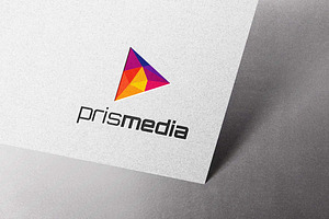 Prismedia - Logo Template, a Branding & Logo Template by Birka Studio