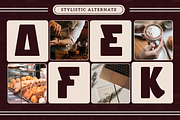 Flury Muffin - Food Logo Font, a Sans Serif Font by Nirmana Visual (Thumbnail 10 of 13)
