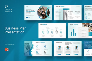 Business Presentation Templates, a Presentation Template by Fit-tee