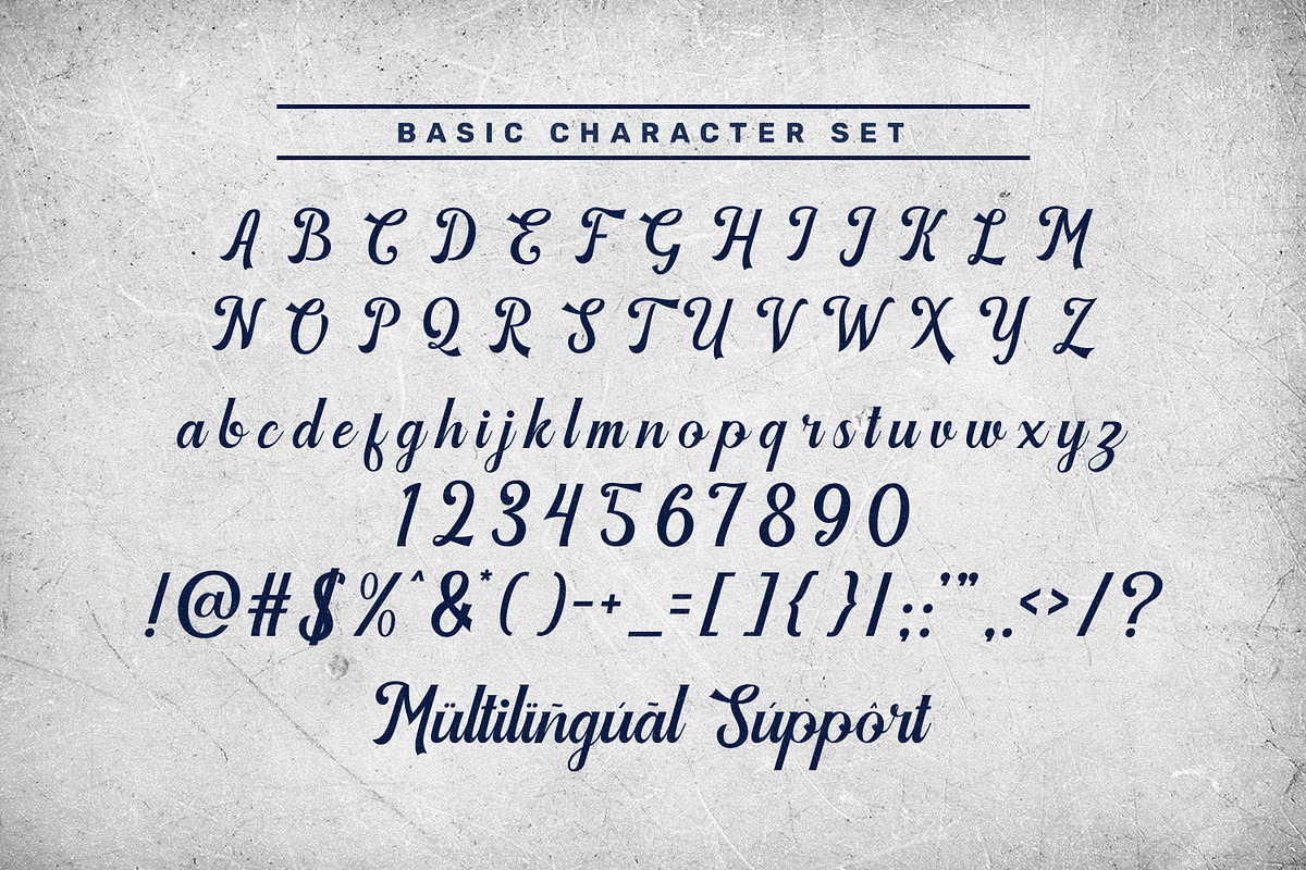 Montell - Vintage Script, a Script Font by Hasbi Creative (Photo 10 of 11)