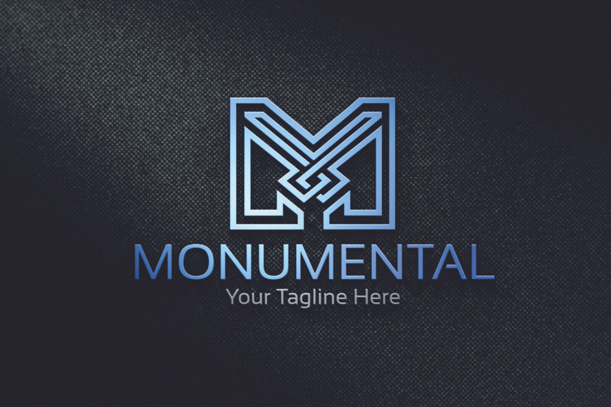 Monumental - Logo Template, a Branding & Logo Template by Alfam17 (Photo 2 of 3)