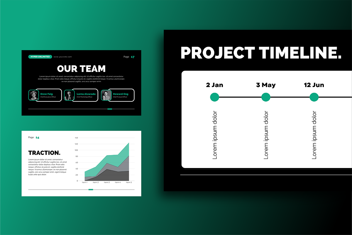 Hyper Unlimited - Pitch Deck, a Presentation Template by ArbaStudio (Photo 3 of 5)
