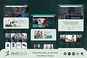 Physeo Physiotherapy WordPress Theme, a WordPress Template by ThemesRain (Thumbnail 1 of 3)