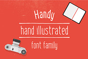 Handy - the hand drawn font, a Sans Serif Font by Vitek Graphic (Thumbnail 3 of 5)
