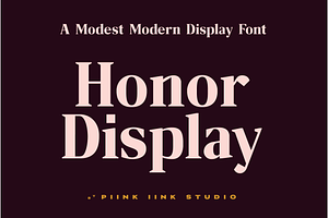 Honor Display