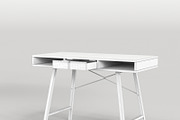 Scandinavian Desk 05, a Furniture 3D Model by maxtracing2 (Thumbnail 3 of 11)