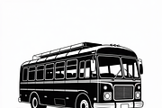 City bus silhouette flat desin, an Illustration by Amazin_art (Thumbnail 5 of 7)