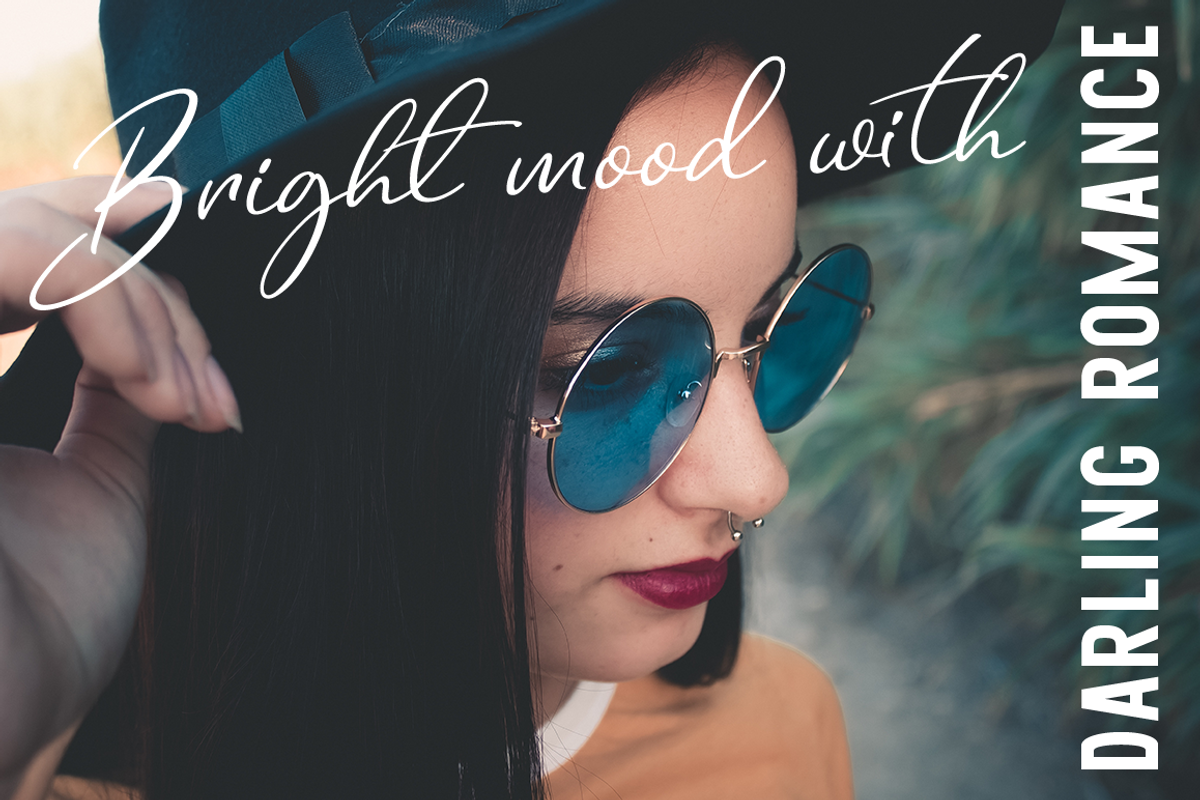 Darling Romans # Font Duo, a Script Font by Larin Type Co. (Photo 9 of 11)