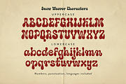 SnowWeaver Bubbly Christmas Font Y2K, a Sans Serif Font by Struvictory.art (Thumbnail 4 of 8)