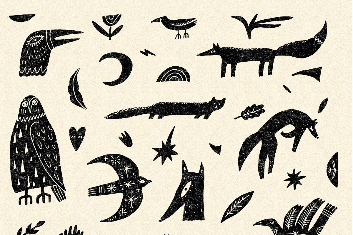 Scandi Beasts Bundle, an Animal Illustration by Annie Konst (Photo 2 of 24)