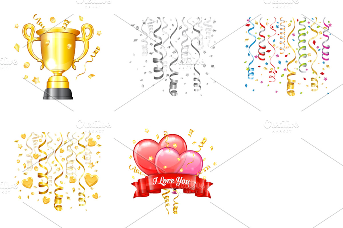 Holidays Decor Elements, a Decorative Illustration by TAlex (Photo 7 of 7)