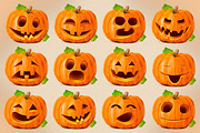 Halloween Pumpkin illustrations, an Illustration by Indie Khisa (Thumbnail 5 of 8)