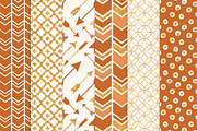 Pumpkin Glitter Patterns, a Pattern Graphic by Amanda Ilkov (Thumbnail 3 of 3)