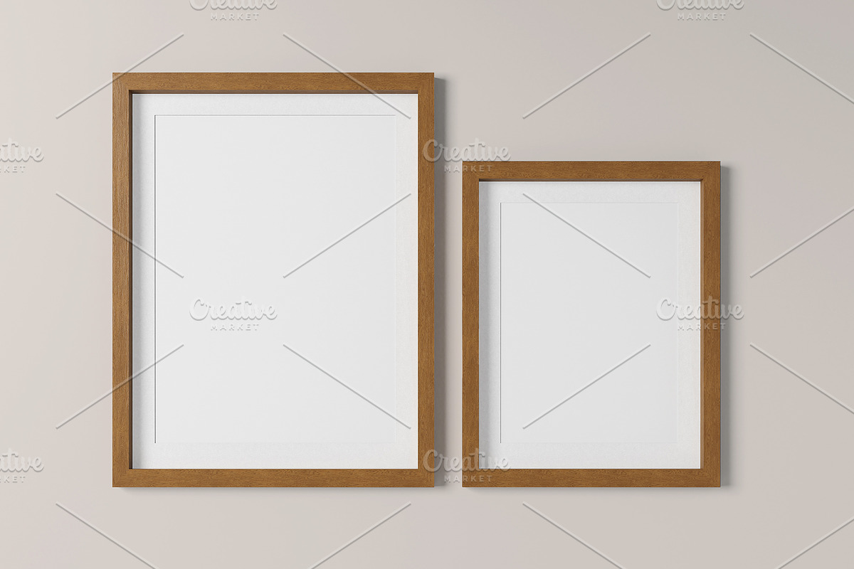 Frames Mockup Collection, a Print Template by AnagramDesign (Photo 9 of 10)