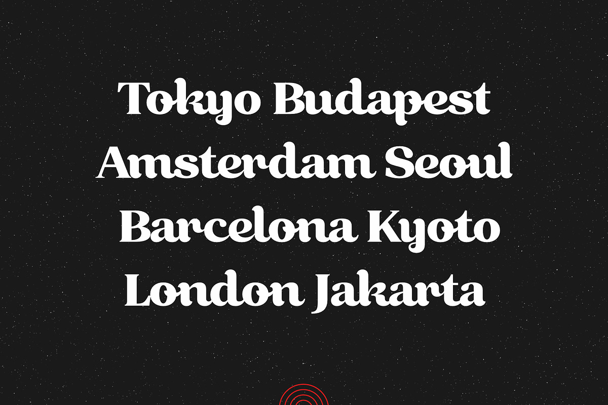 Rindlex - Retro Bold Display Script, a Script Font by Hindia Studio (Photo 6 of 10)