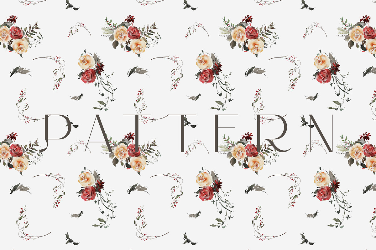 Watercolor Christmas Winter Holiday, an Illustration by WalaPalette (Photo 17 of 18)