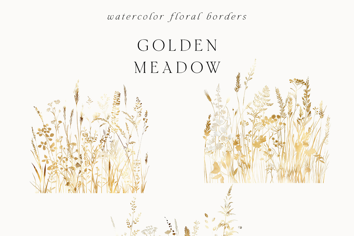 Waterolor Floral Borders Bundle, a Decorative Illustration by Lana Elanor (Photo 37 of 97)