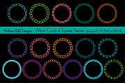 Mod Frames Clipart, a Graphic by Melissa Held Designs (Thumbnail 1 of 8)
